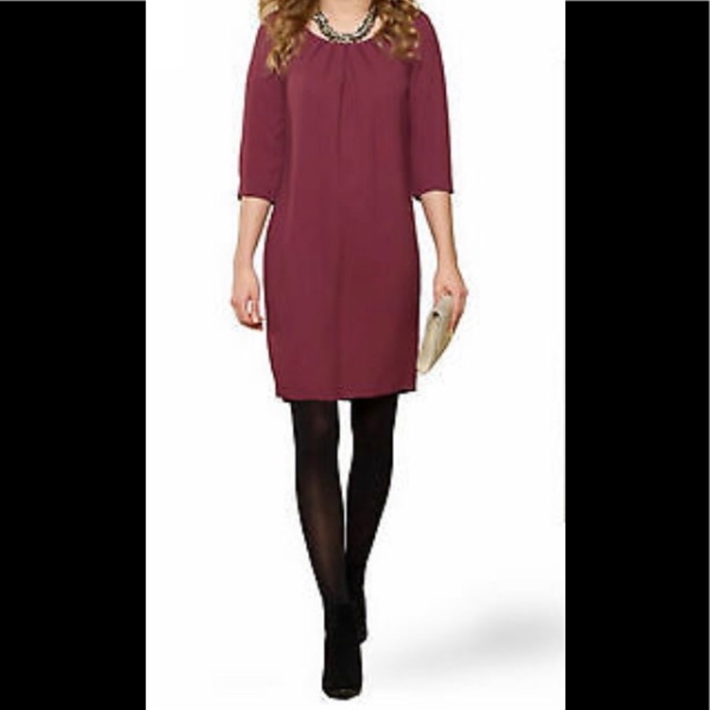 Monsoon - NWT - plum color dress